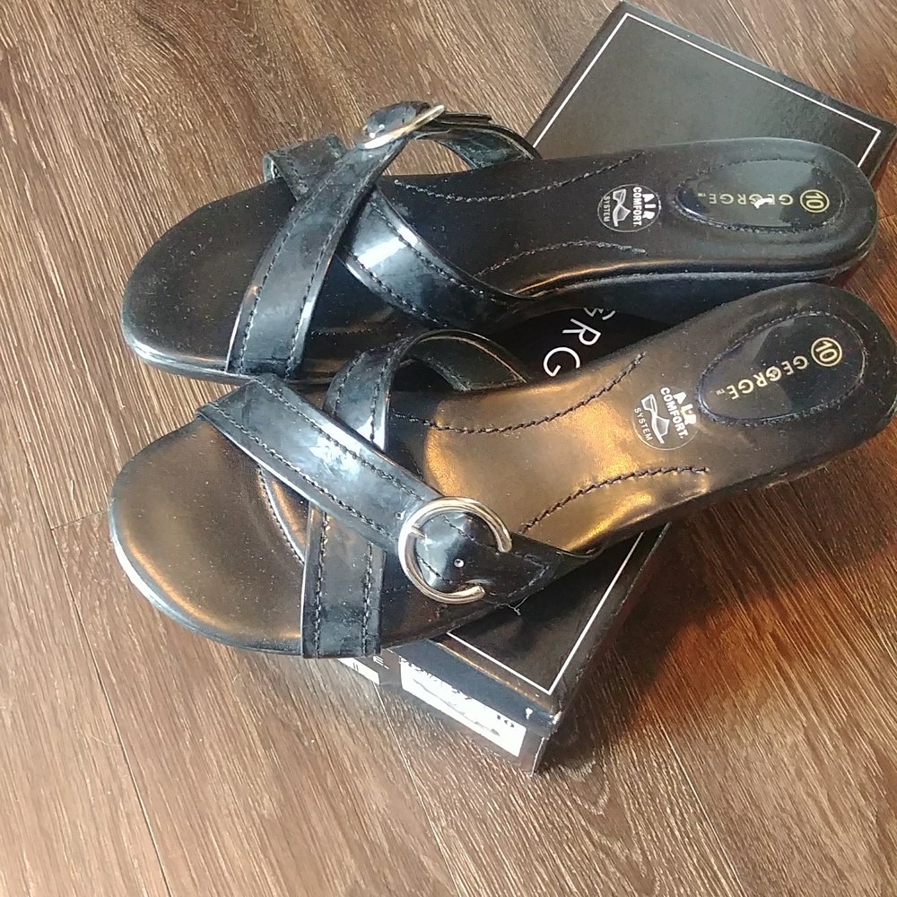 George Black Stephanie Sandals